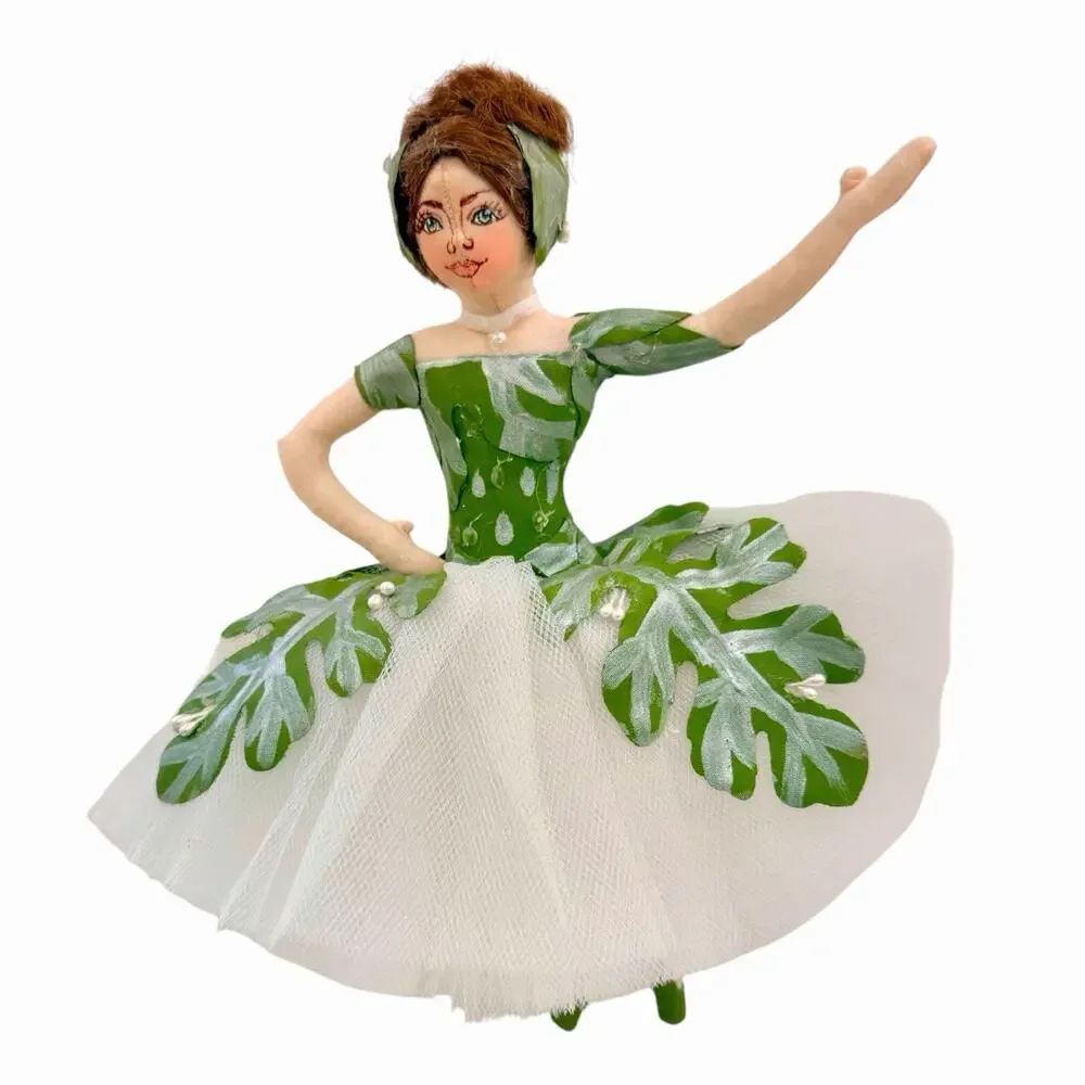 Gladys Boalt Handcrafted Signed 2001 Ornament Dew Drop Dancer Ballerina